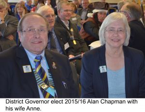 DG elect Alan Chapman & Anne